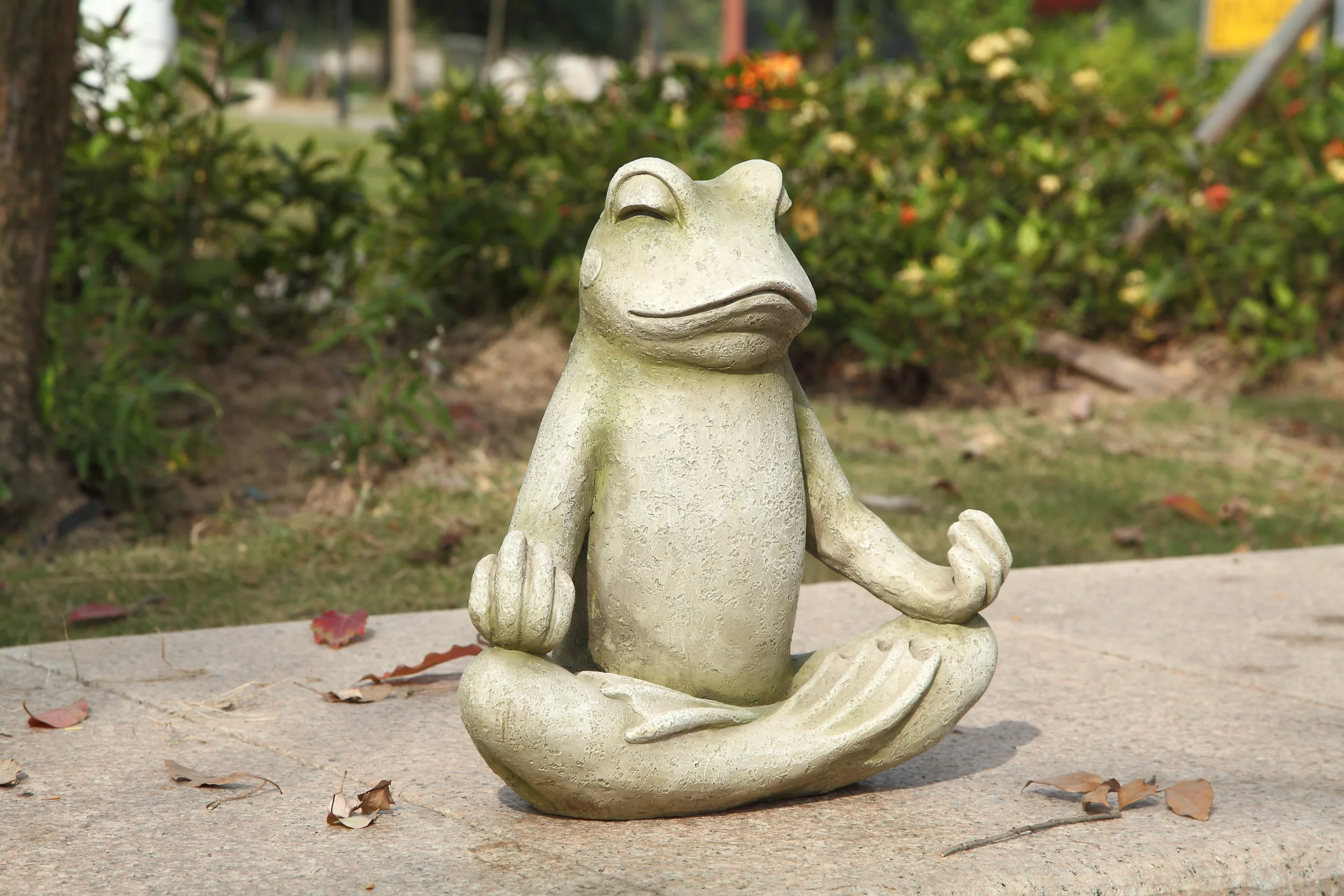 A Tired Woman Comes Home — And Finds Her Frog Statue Isn’t Alone